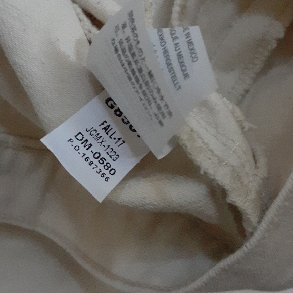 J. Crew High Rise Ecru Flare Jeans - Picture 6 of 10